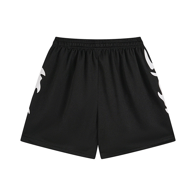 MIX Streetwear Beach Sport Mesh Shorts Casual Loose Fit Unisex Shorts 0025
