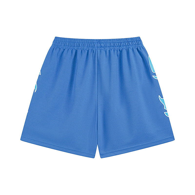 MIX Streetwear Beach Sport Mesh Shorts Casual Loose Fit Unisex Shorts 0025