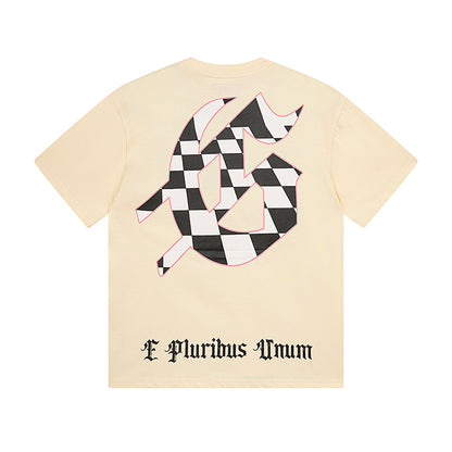 Beige Street Vintage Washed T-Shirt (Crafted Print) 3036