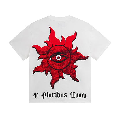 White Street Vintage Washed T-Shirt (Crafted Print) 3051