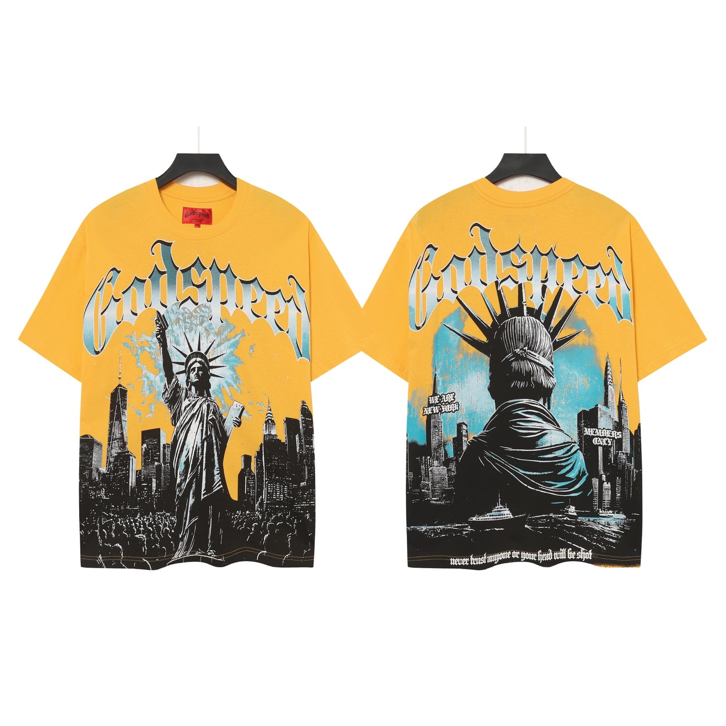 T-shirt homme Gold Street Vintage Délavé (Impression Artisanale) 5099
