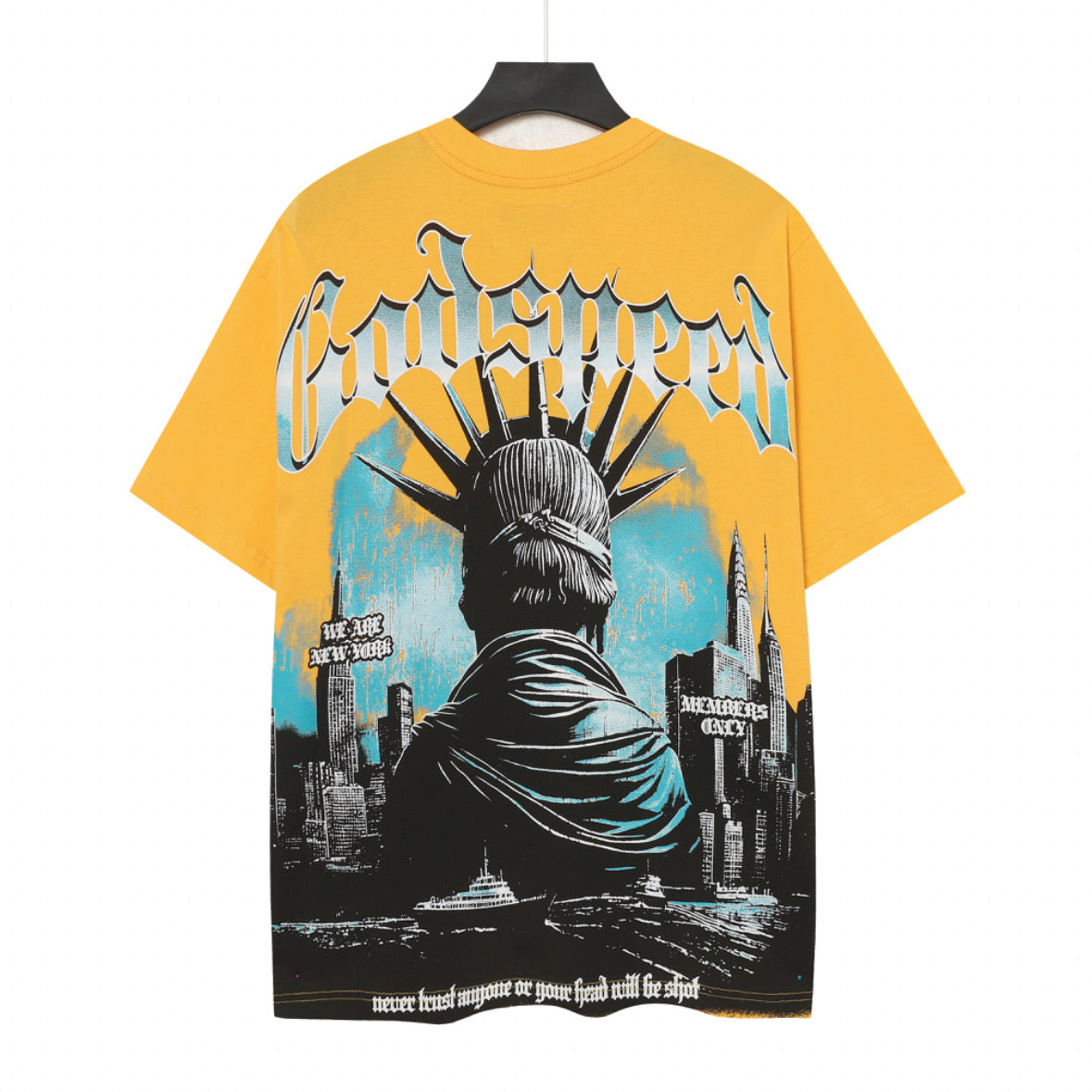 T-shirt homme Gold Street Vintage Délavé (Impression Artisanale) 5099