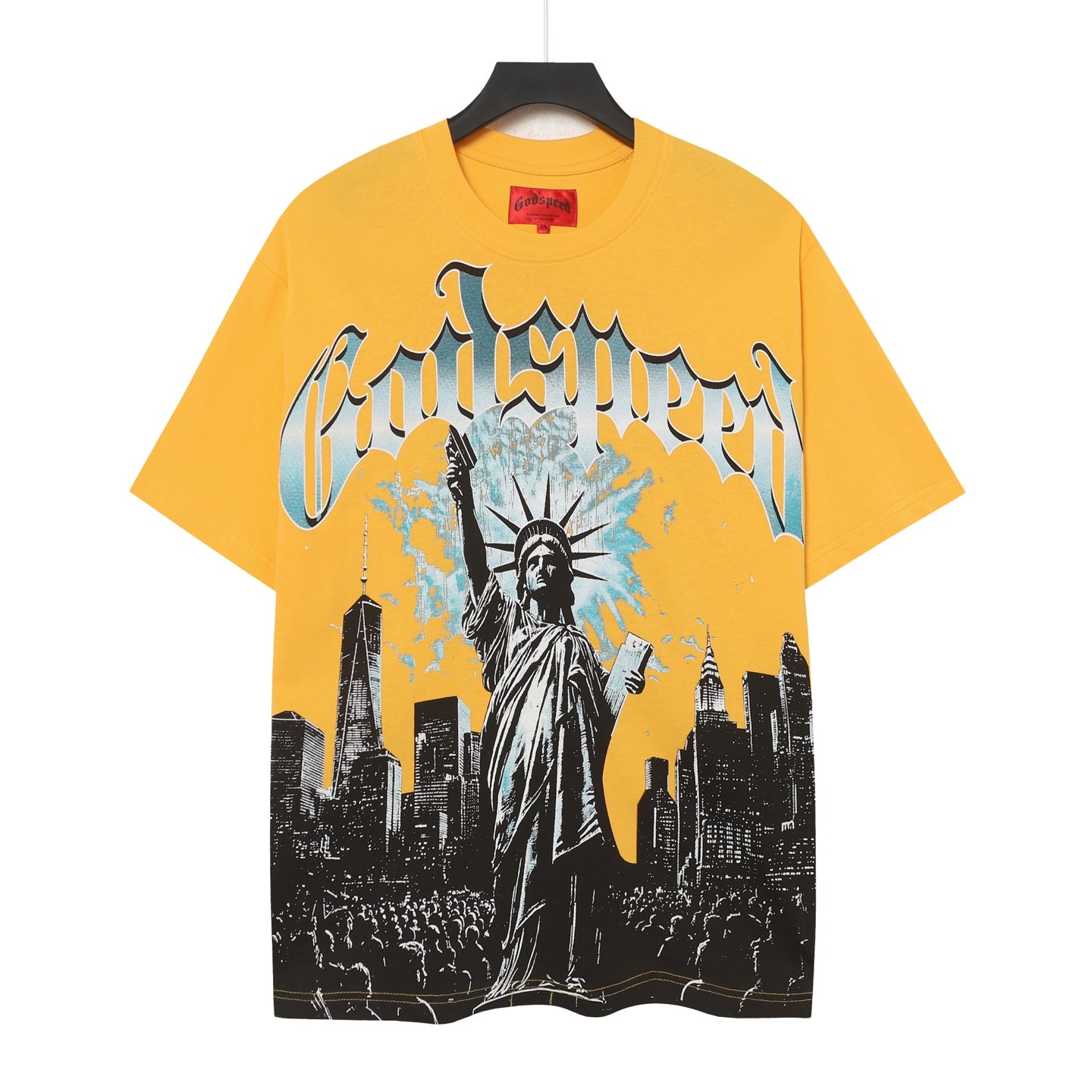 T-shirt homme Gold Street Vintage Délavé (Impression Artisanale) 5099