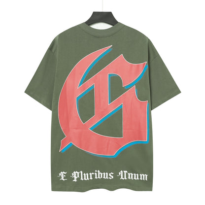 Green Street Vintage Washed T-Shirt (Crafted Print) 5102