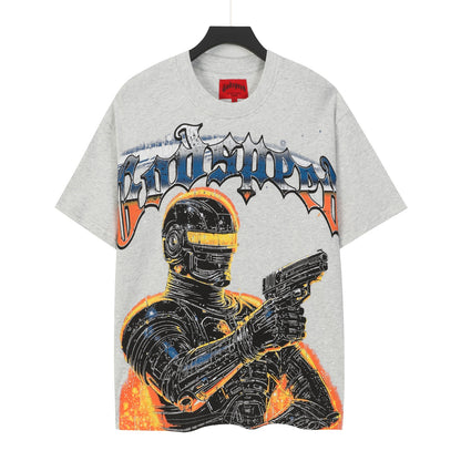 Gray Street Vintage Washed T-Shirt (Crafted Print) 5106