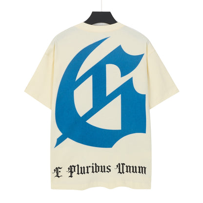 Beige Street Vintage Washed T-Shirt (Crafted Print) 5109