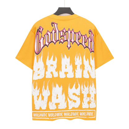 Gold Street Vintage Washed T-Shirt (Crafted Print) 5115