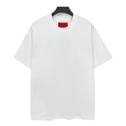 White Street Vintage Washed T-Shirt (Crafted Print) 5121