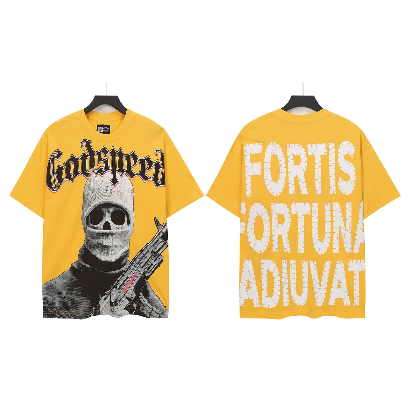 Gold Street Vintage Washed T-Shirt (Crafted Print) 5129