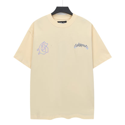 Beige Street Vintage Washed T-Shirt (Crafted Print) 5141