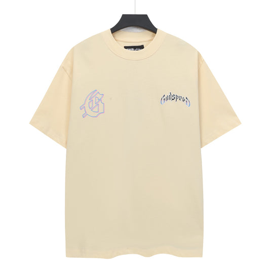 Beige Street Vintage Washed T-Shirt (Crafted Print) 5141
