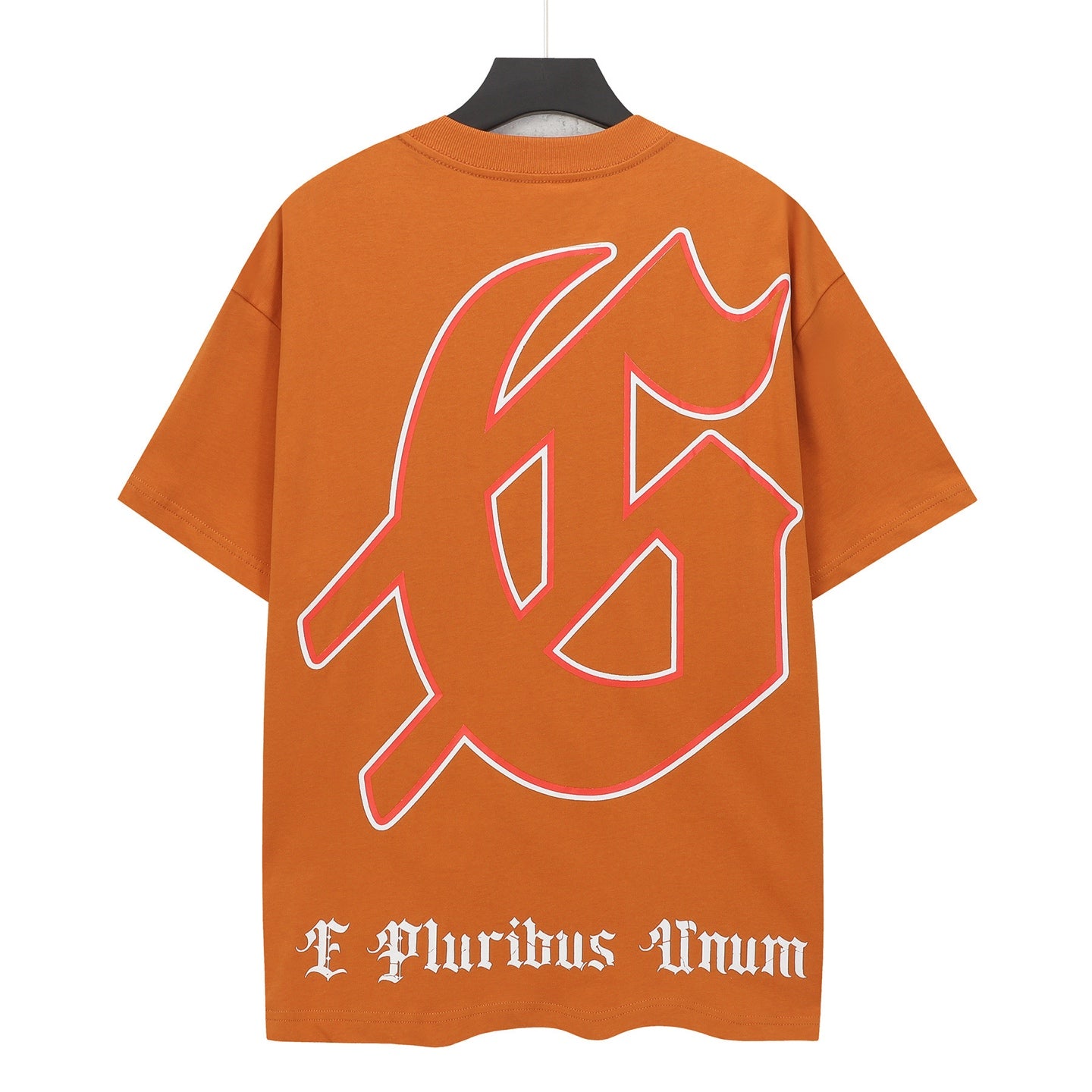 Brick Red Street Vintage Washed T-Shirt (Crafted Print) 5146