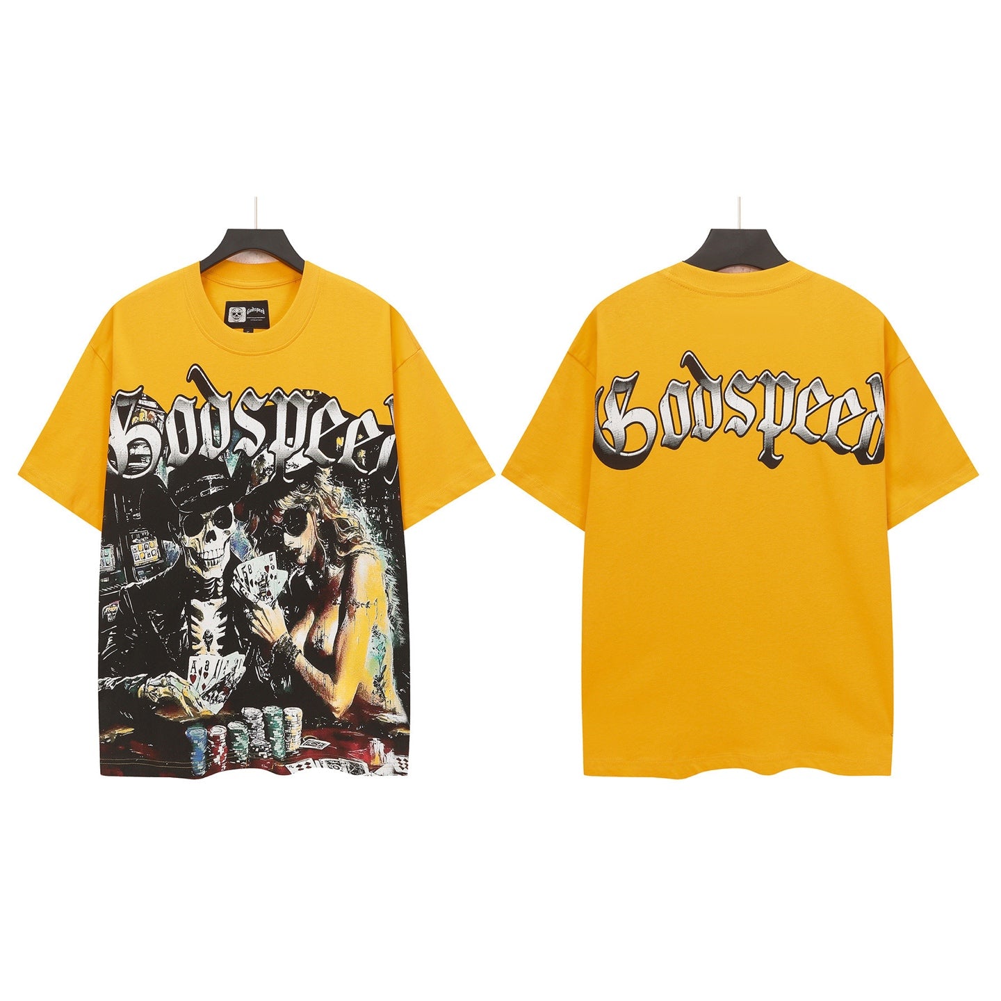 Gold Street Vintage Washed T-Shirt (Crafted Print) 5150