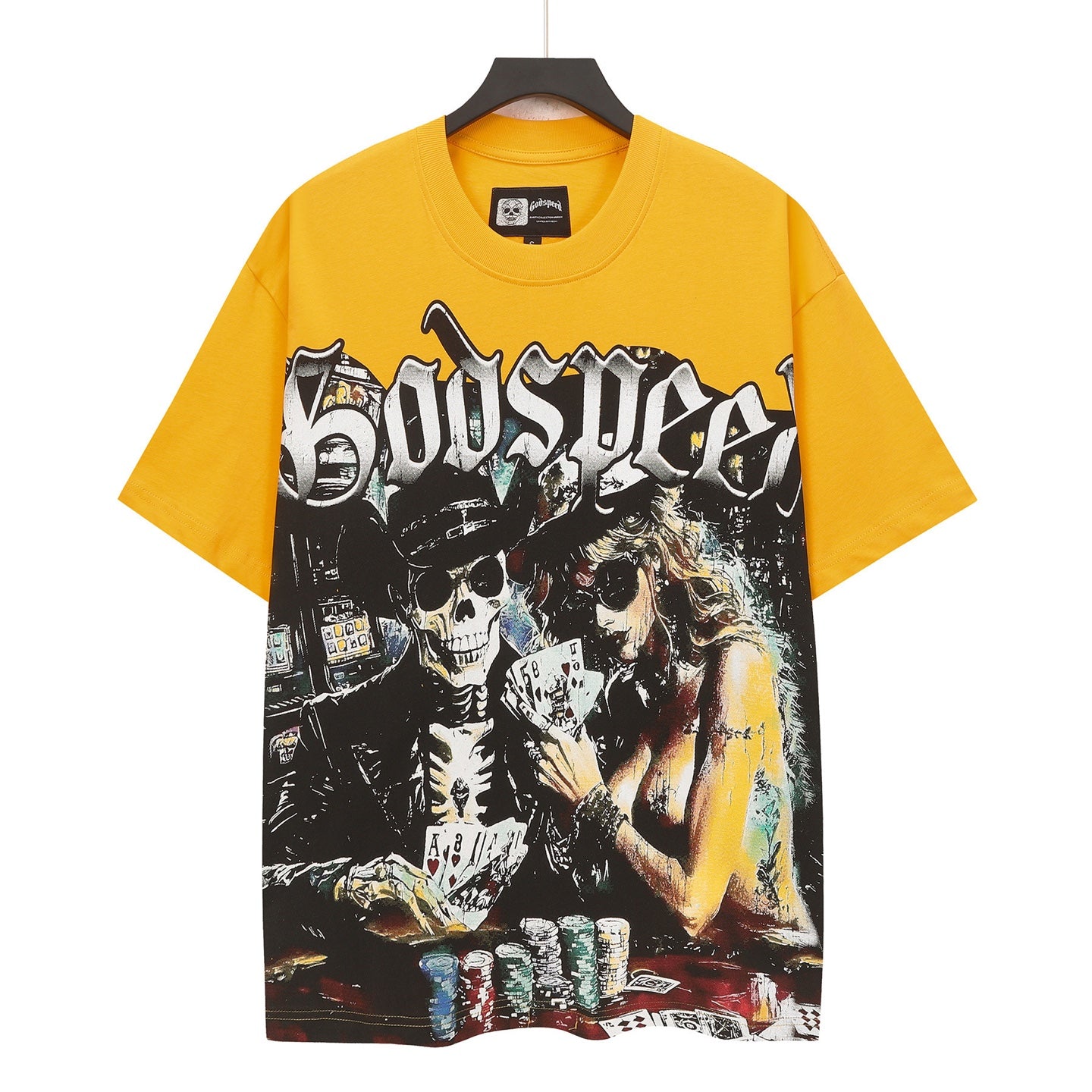 Gold Street Vintage Washed T-Shirt (Crafted Print) 5150