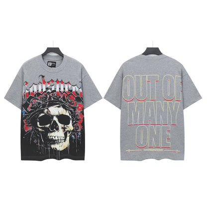 Gray Street Vintage Washed T-Shirt (Crafted Print) 5152