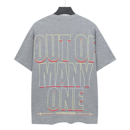 Gray Street Vintage Washed T-Shirt (Crafted Print) 5152