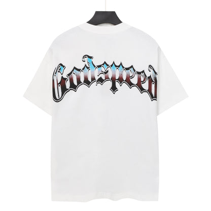 White Street Vintage Washed T-Shirt (Crafted Print) 5161