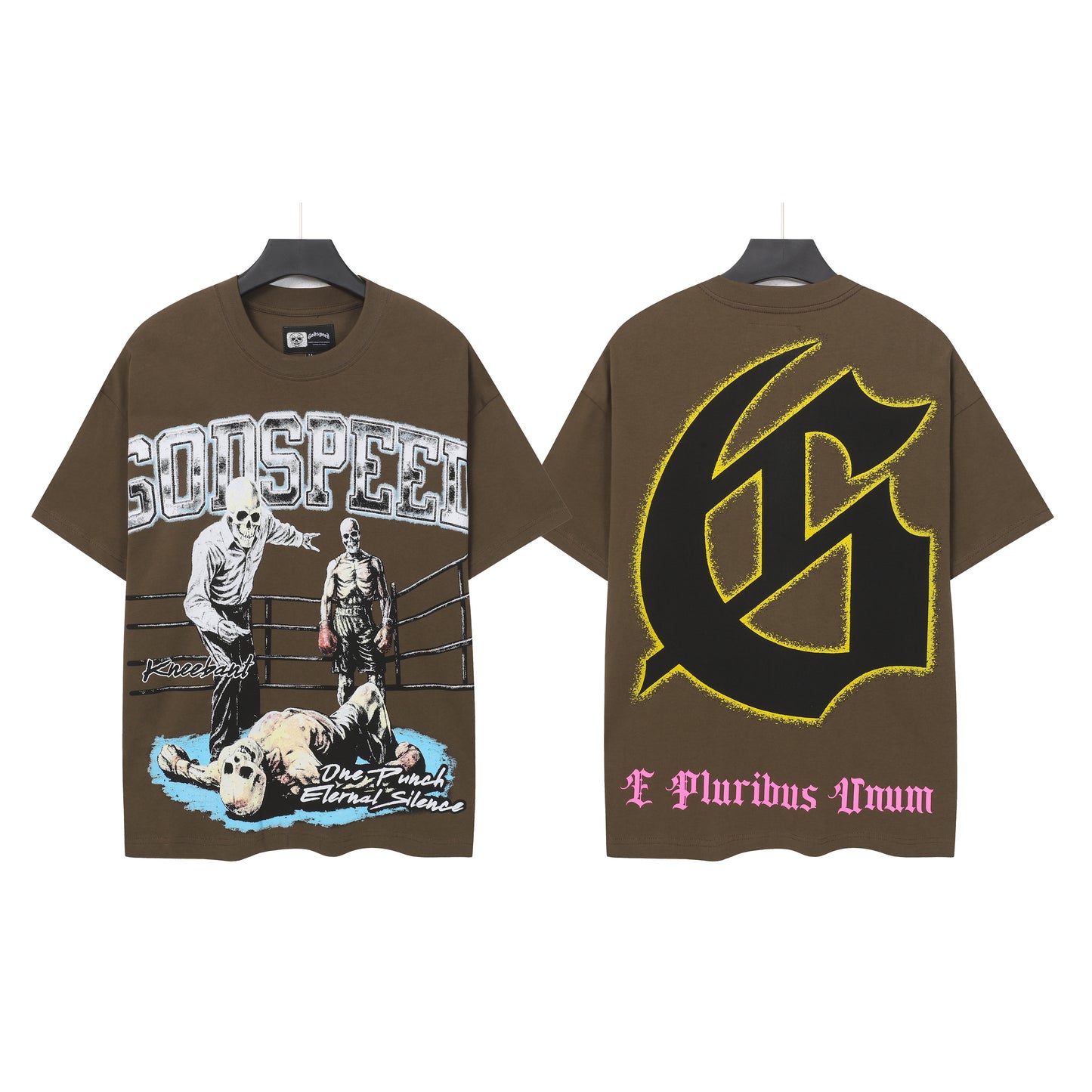 Coffee Street Vintage Washed T-Shirt (Crafted Print) 5162