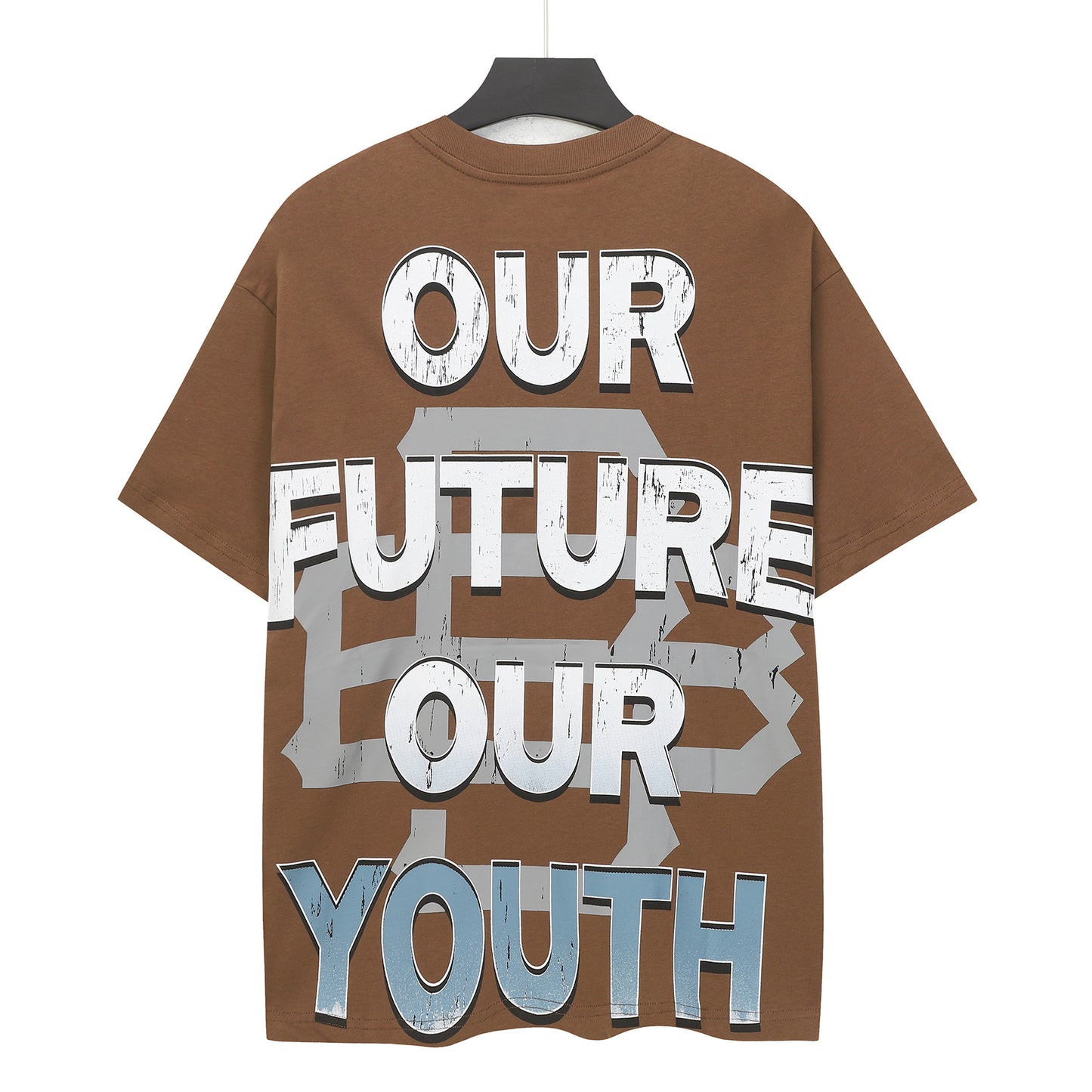 Coffee Street Vintage Washed T-Shirt (Crafted Print) 5302