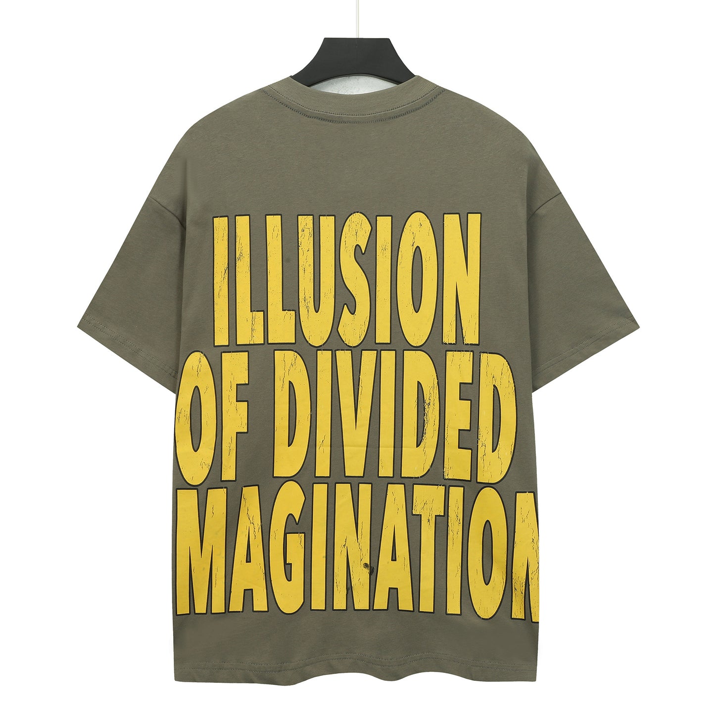Green Street Vintage Washed T-Shirt (Crafted Print) 5309