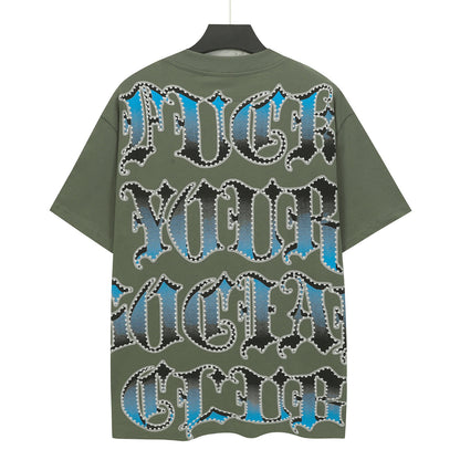 Pine Green Street Vintage Washed T-Shirt (Crafted Print) 5329