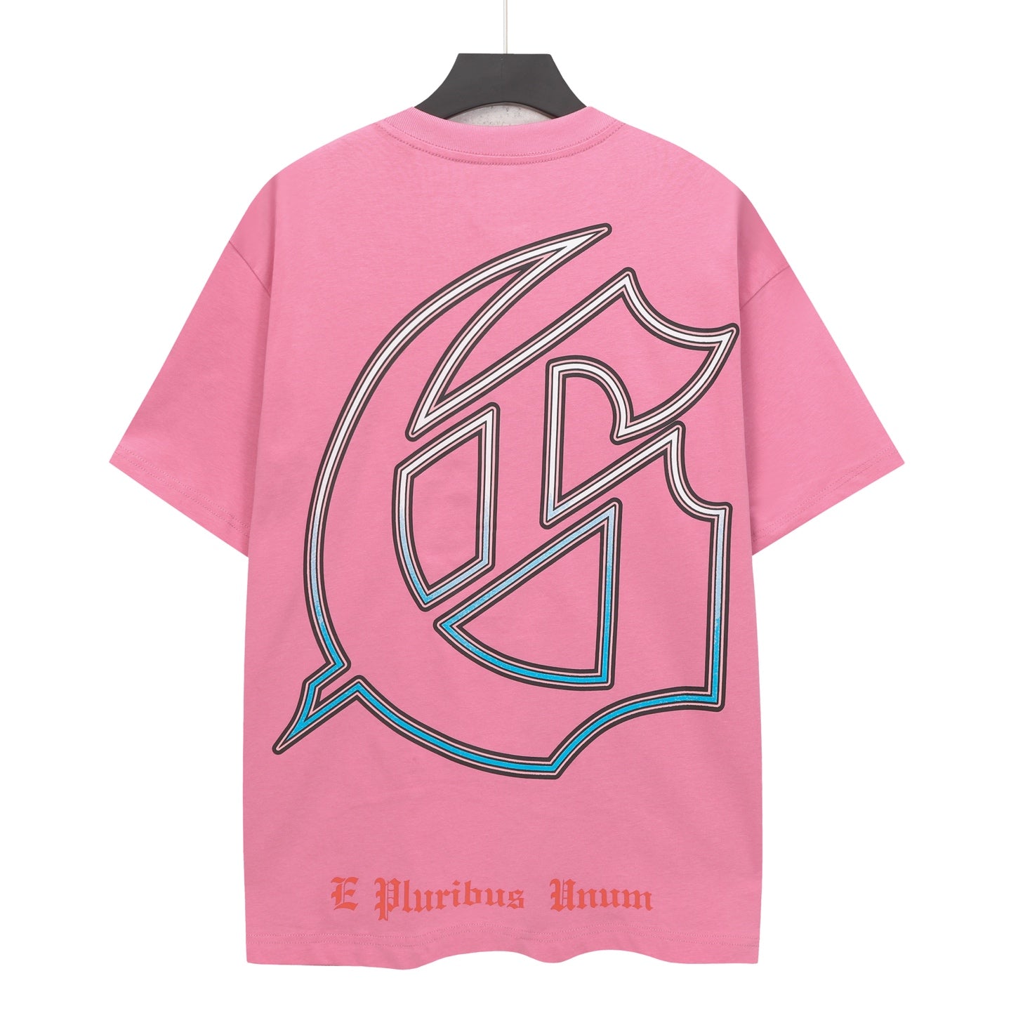 Pink & Blue Street Vintage Washed T-Shirt (Crafted Print) 5333