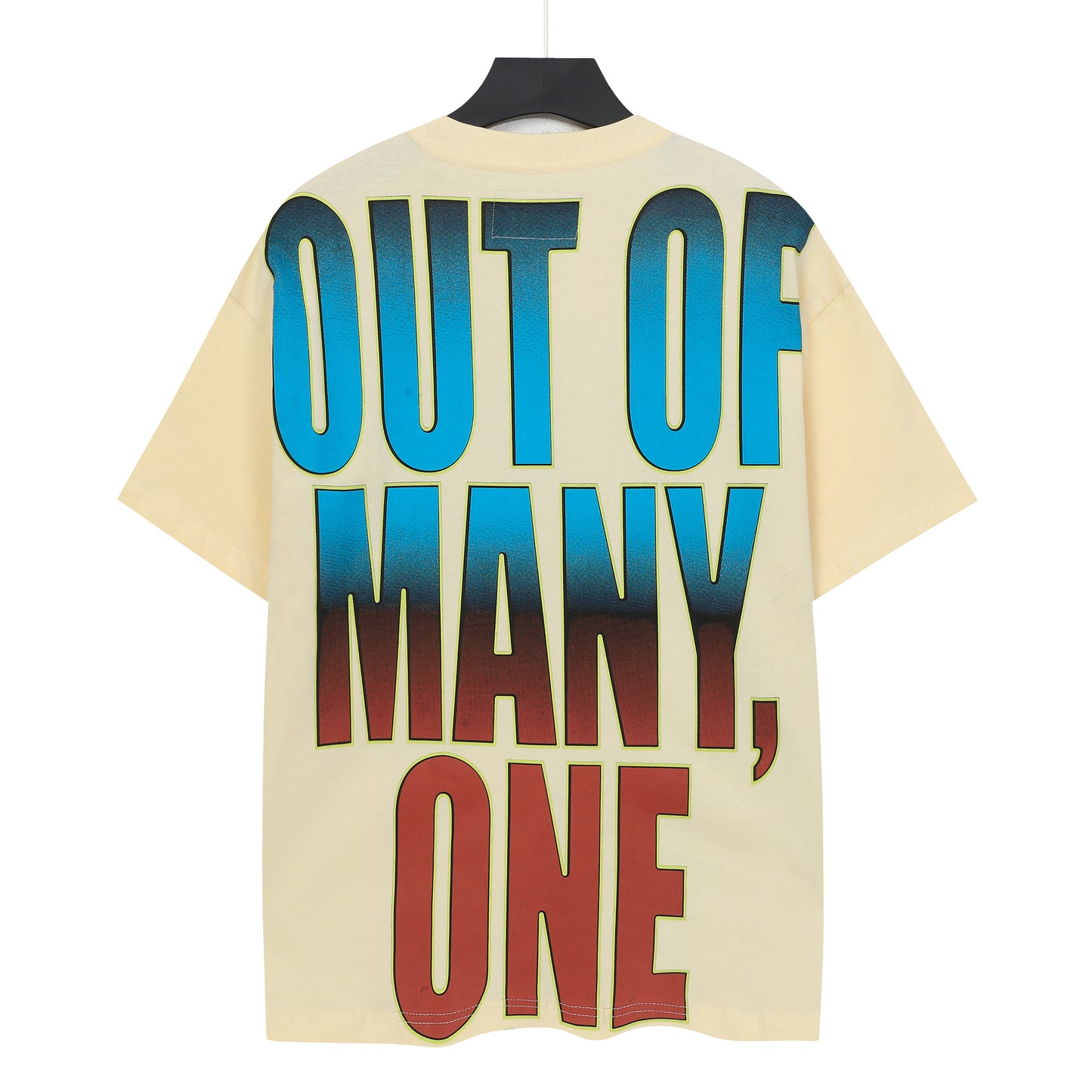 Beige Street Vintage Washed T-Shirt (Crafted Print) 5338