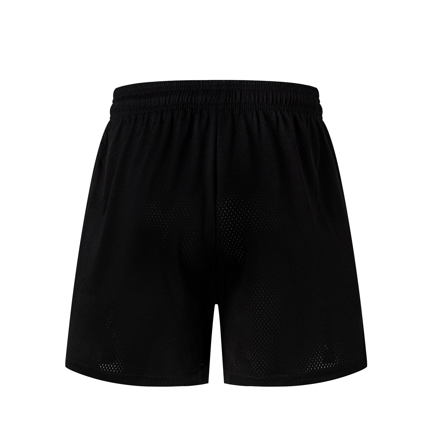 Black Streetwear Shorts Gold Letter Print Quick Dry Loose Fit Breathable Elastic Waist Summer Casual Shorts EES18