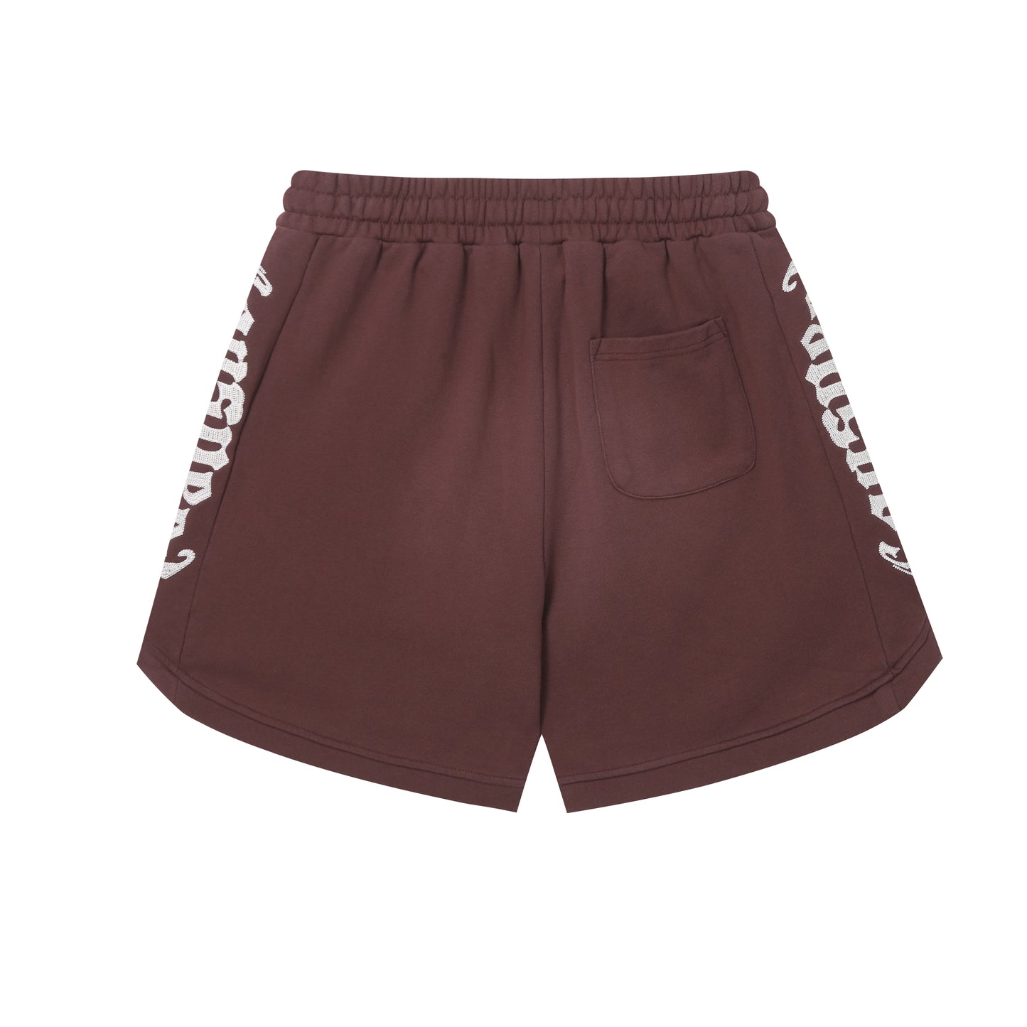 Vintage Street Style Washed Embroidered Letter Drawstring Shorts Loose Fit Unisex Streetwear Casual Shorts G0001