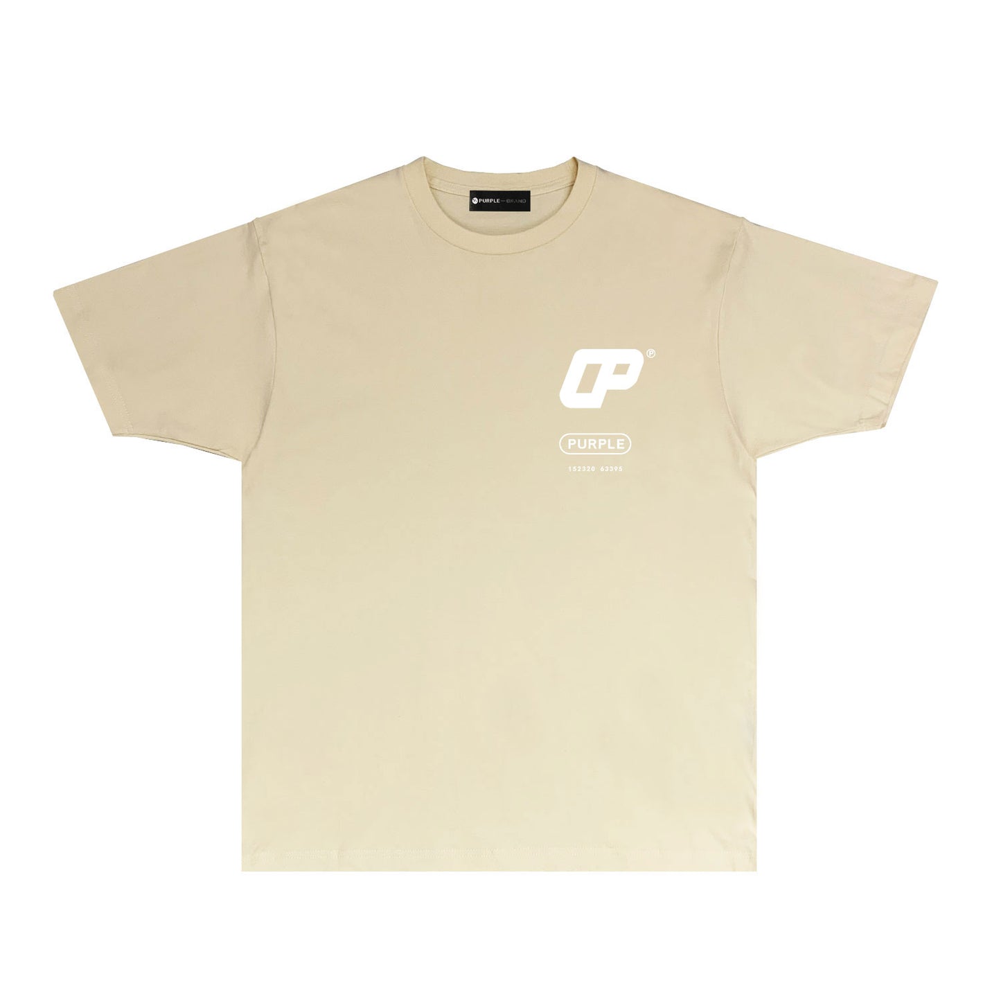 Purple Number Logo Graphic T Shirt Short Sleeve Casual Streetwear Tee PUR026