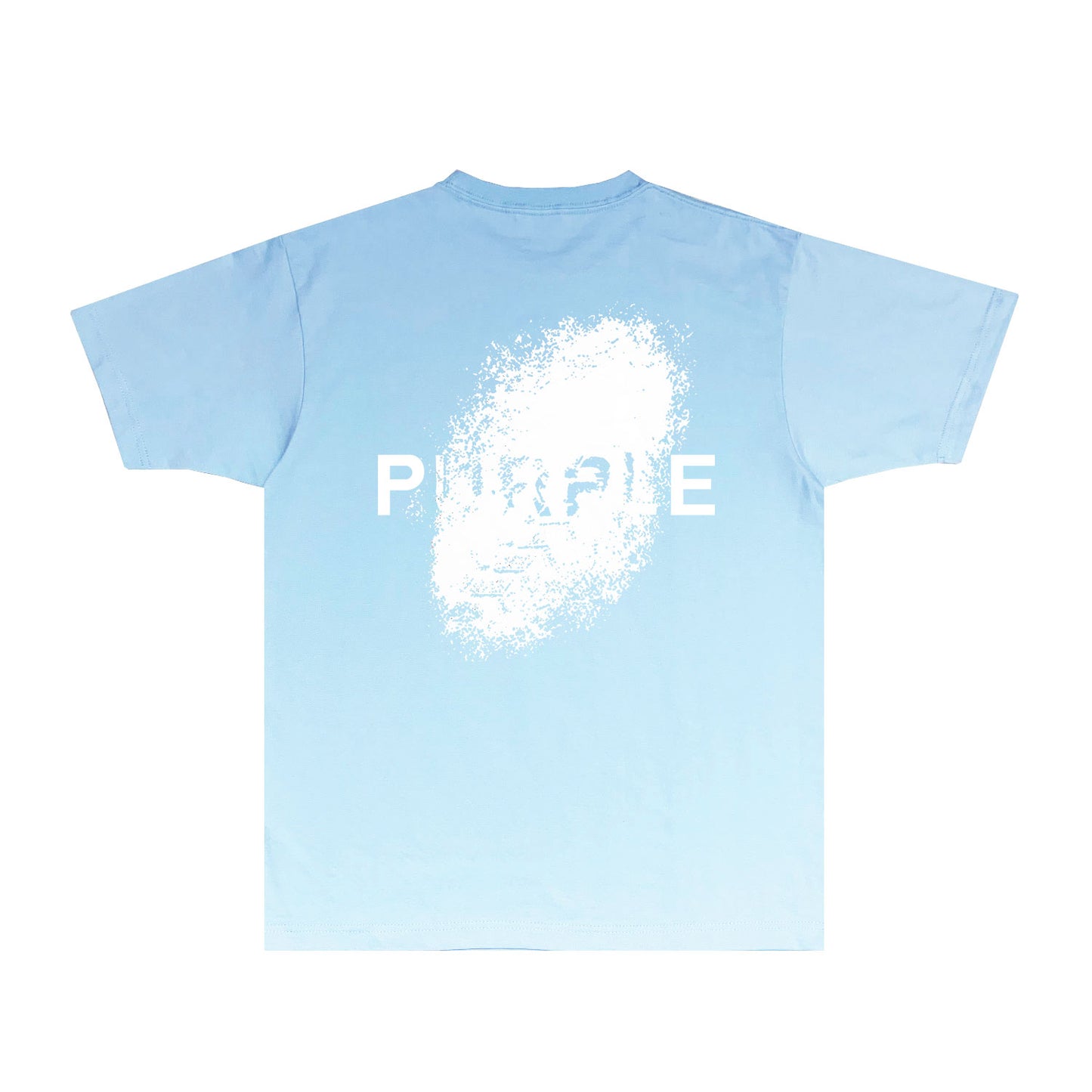 Purple Tire Track Graphic T-Shirt Short Sleeve Casual Streetwear Tee PUR042