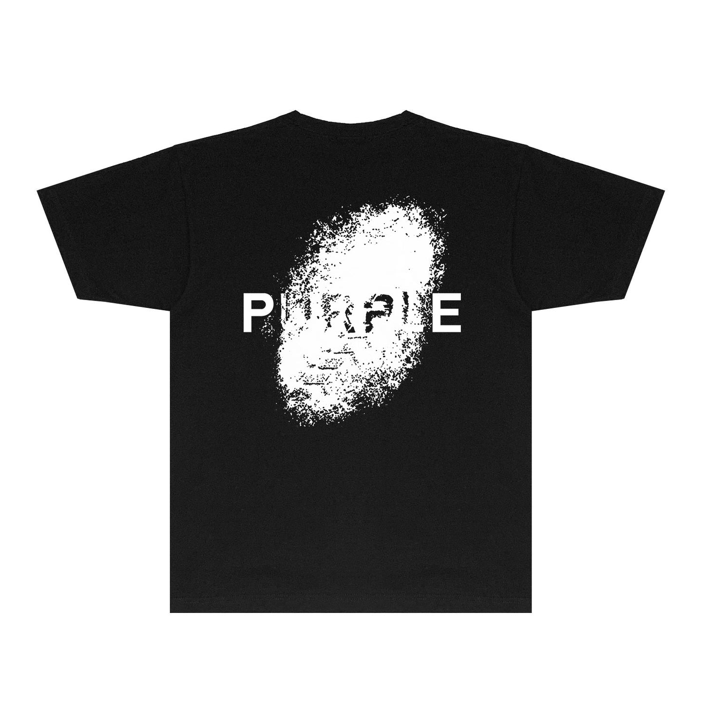 Purple Tire Track Graphic T-Shirt Short Sleeve Casual Streetwear Tee PUR042