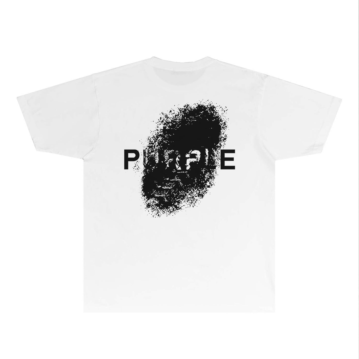 Purple Tire Track Graphic T-Shirt Short Sleeve Casual Streetwear Tee PUR042