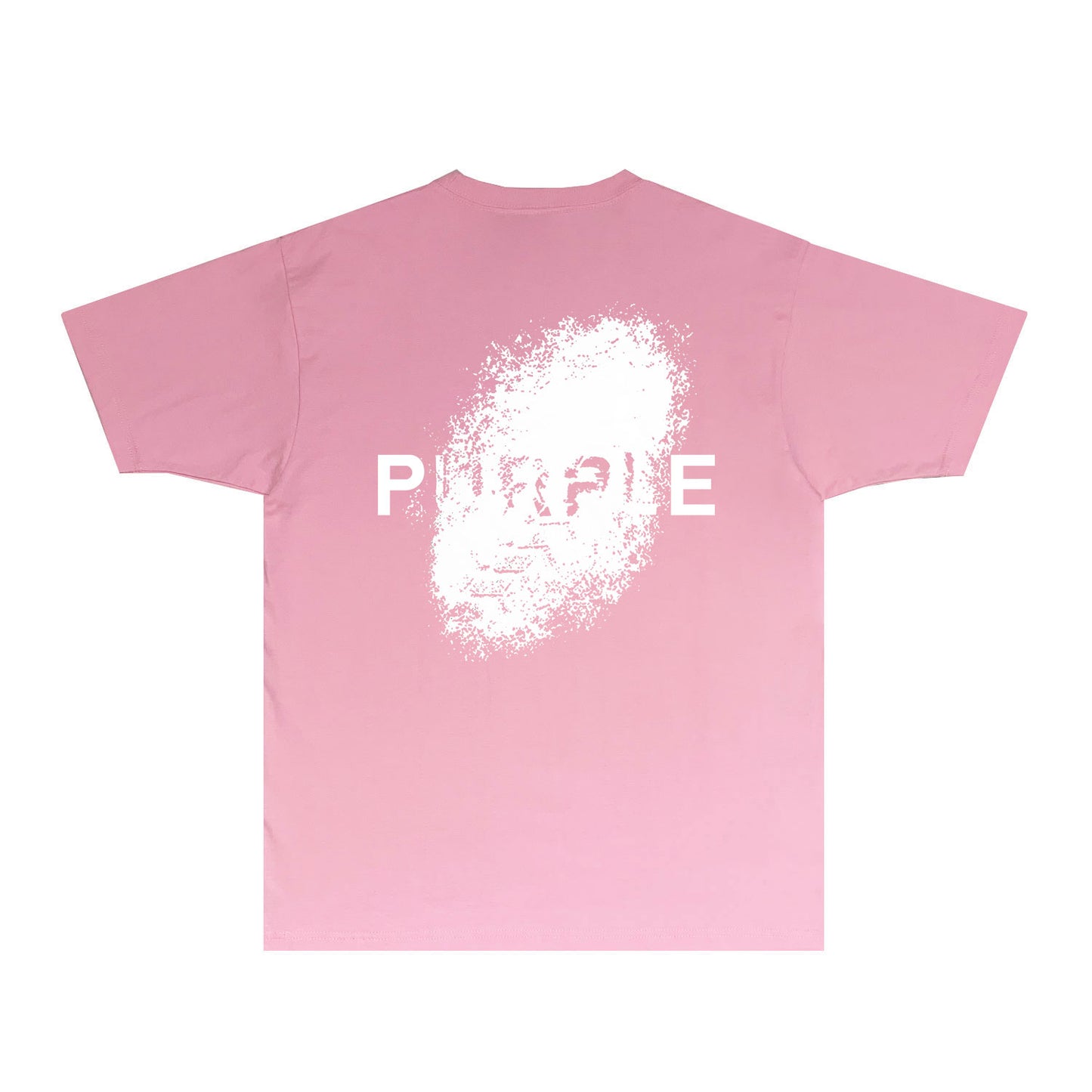 Purple Tire Track Graphic T-Shirt Short Sleeve Casual Streetwear Tee PUR042