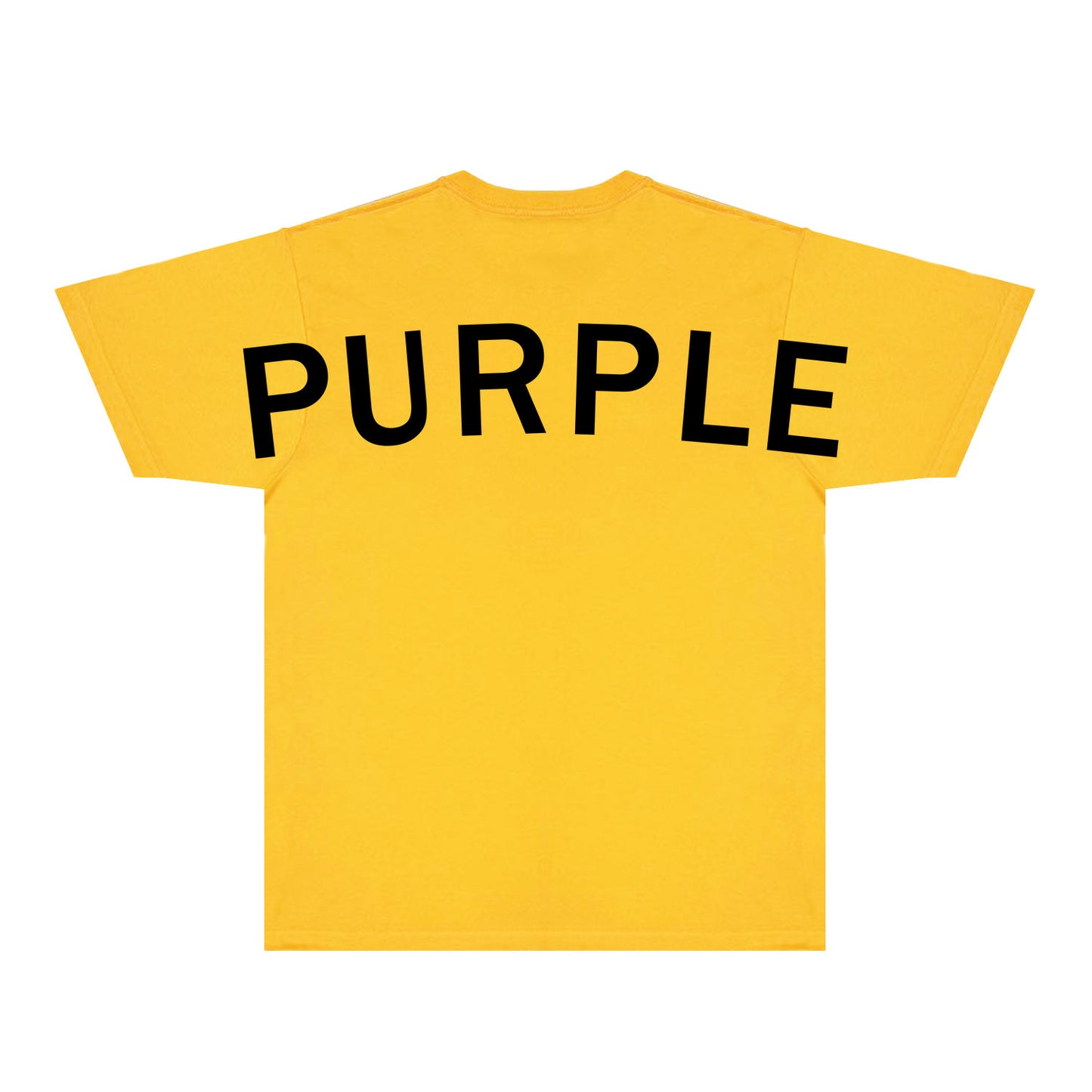 Purple Oversized Letter Graphic T-Shirt Short Sleeve Casual Streetwear Tee PUR083