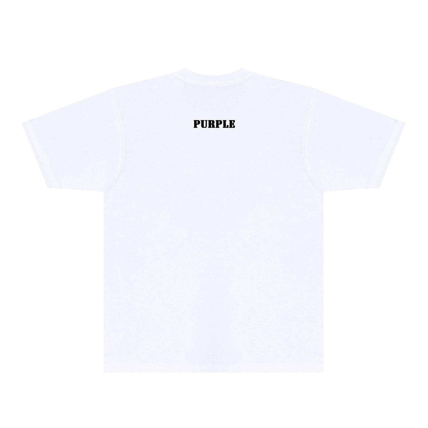 Purple Golden Rose Graphic T-Shirt Short Sleeve Casual Streetwear Tee PUR096