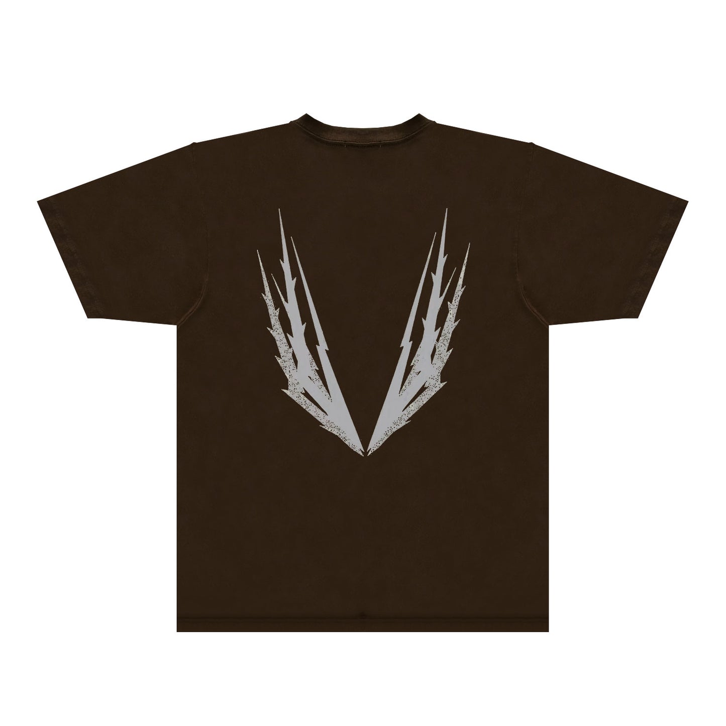 Purple Antler Graphic T-Shirt Short Sleeve Casual Streetwear Tee PUR100