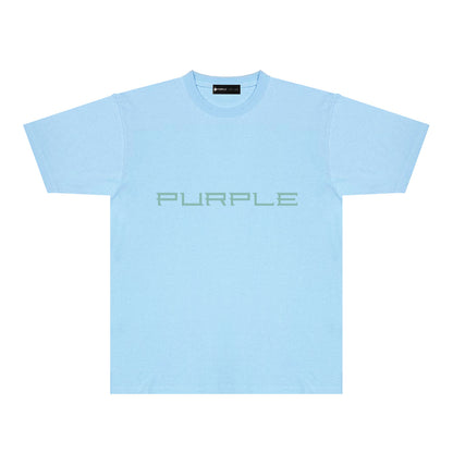 Purple Antler Graphic T-Shirt Short Sleeve Casual Streetwear Tee PUR100