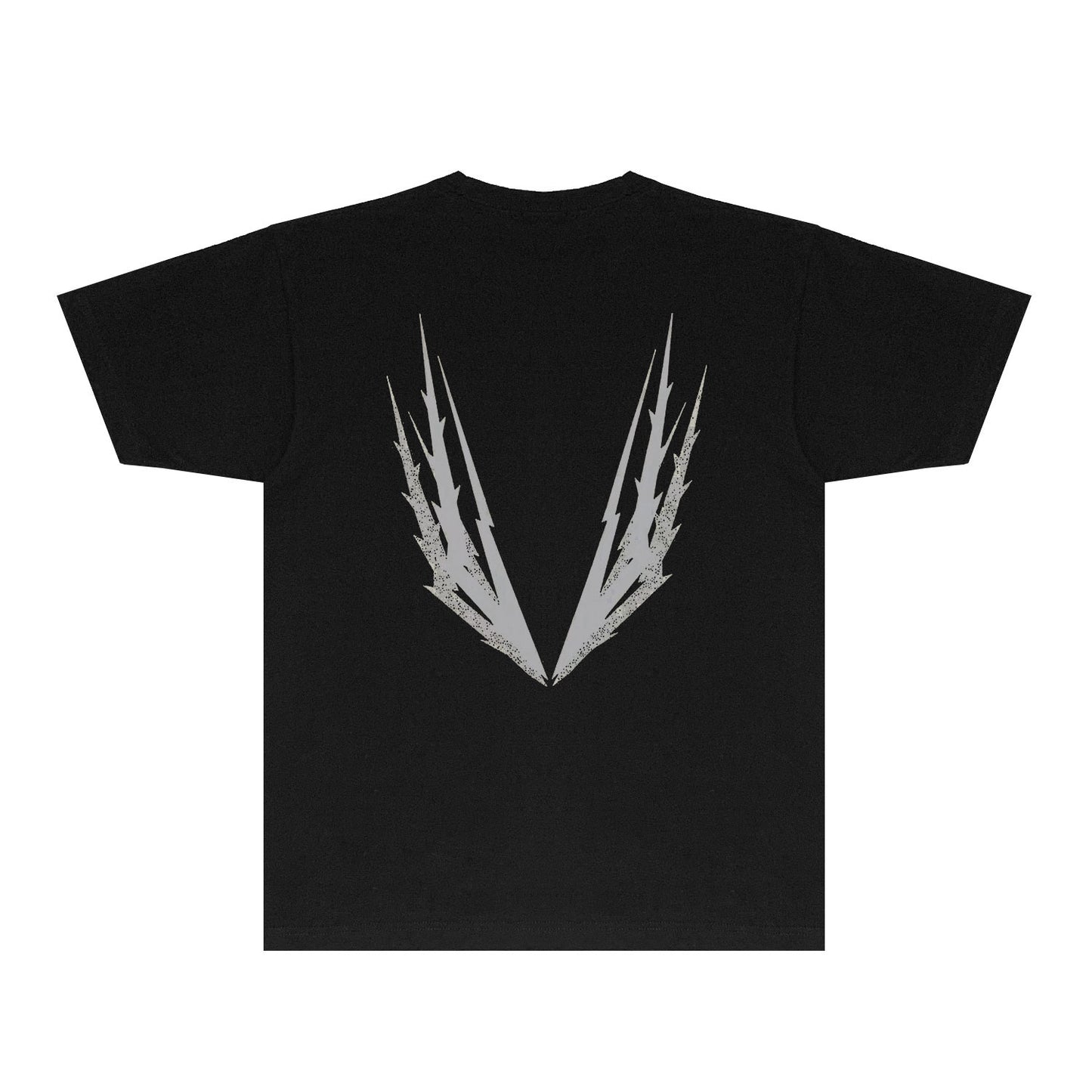 Purple Antler Graphic T-Shirt Short Sleeve Casual Streetwear Tee PUR100