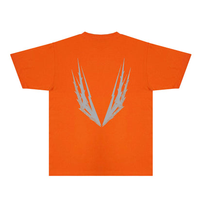 Purple Antler Graphic T-Shirt Short Sleeve Casual Streetwear Tee PUR100