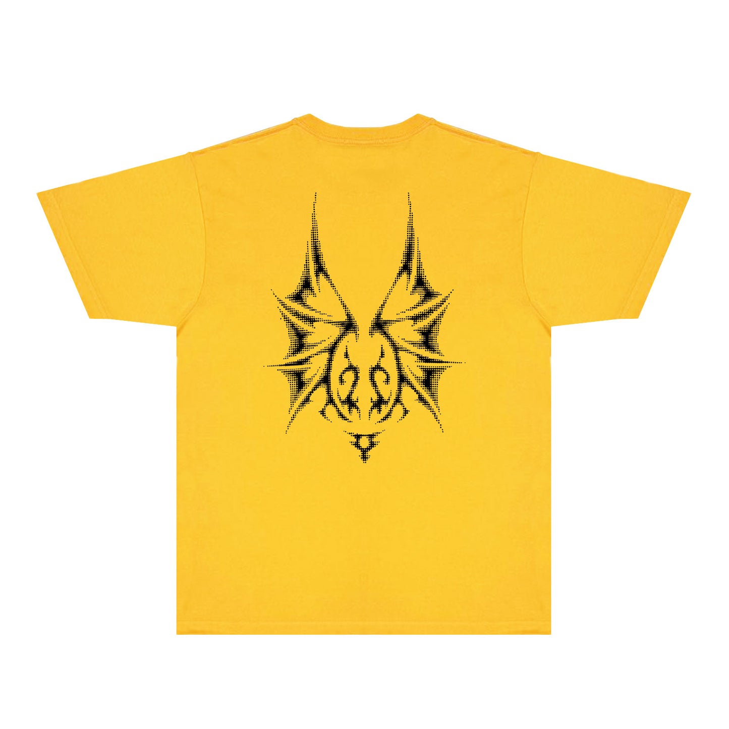 Purple Dotted Bat Graphic T-Shirt Short Sleeve Casual Streetwear Tee PUR116