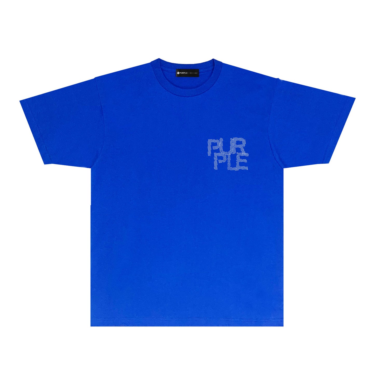Purple Dotted Bat Graphic T-Shirt Short Sleeve Casual Streetwear Tee PUR116