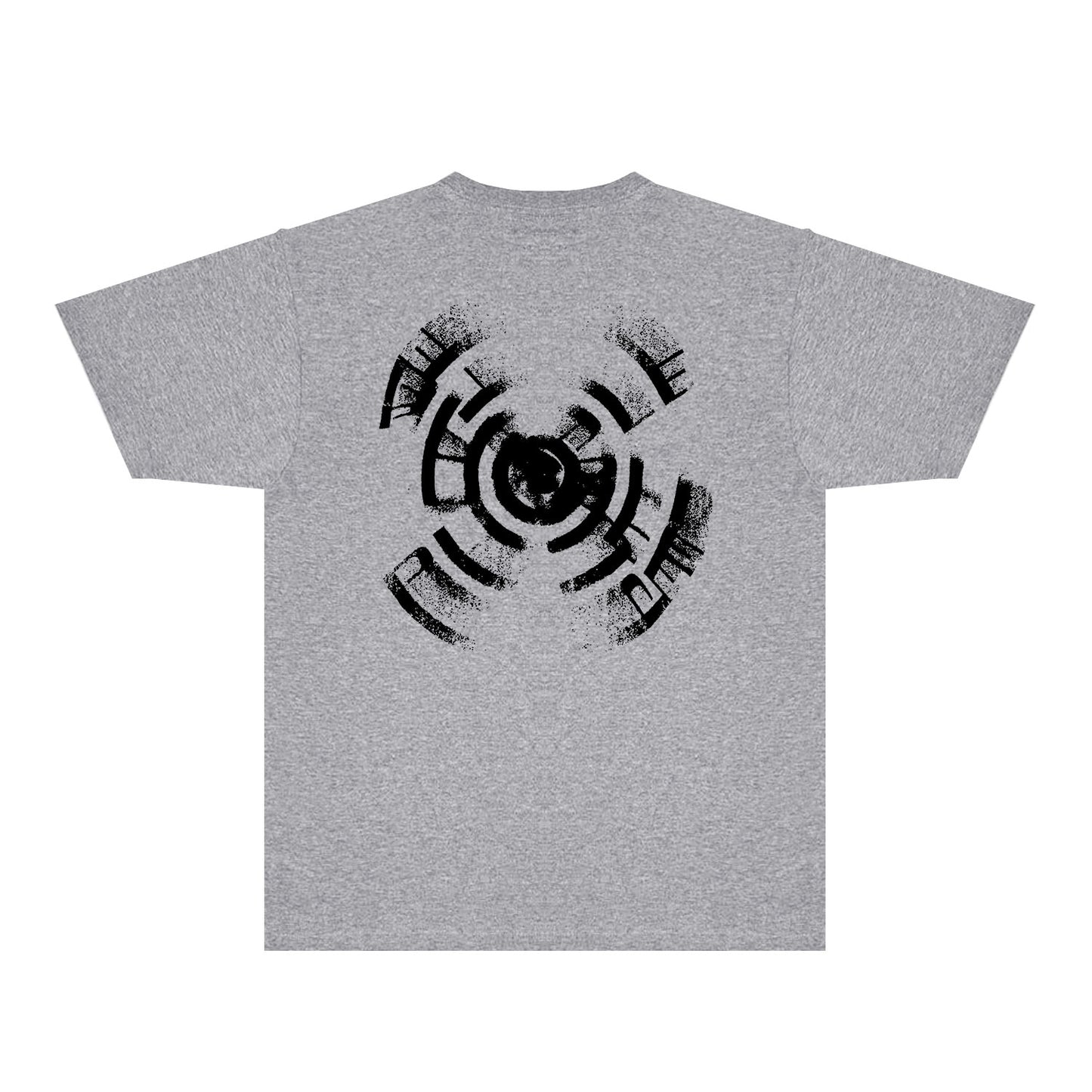 Purple Foggy Letter Graphic T-Shirt Short Sleeve Casual Streetwear Tee PUR154