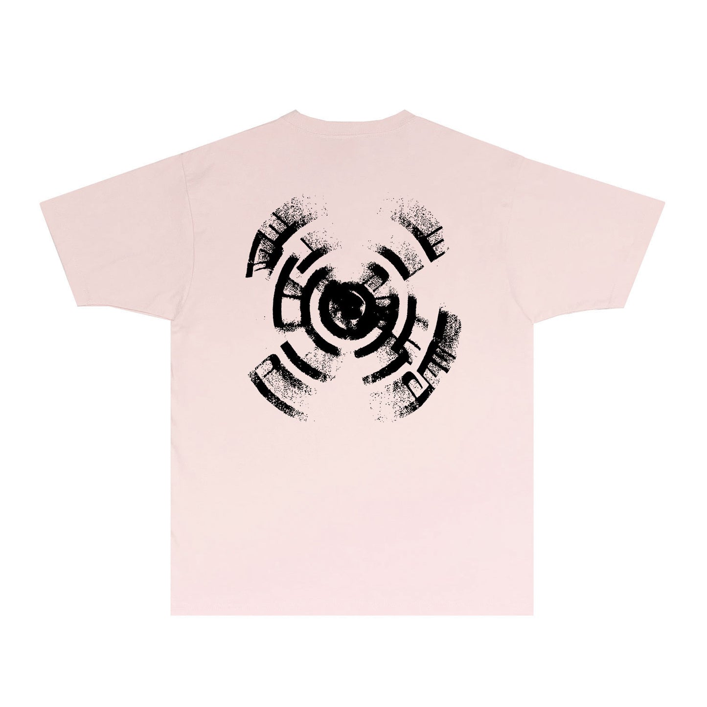 Purple Foggy Letter Graphic T-Shirt Short Sleeve Casual Streetwear Tee PUR154