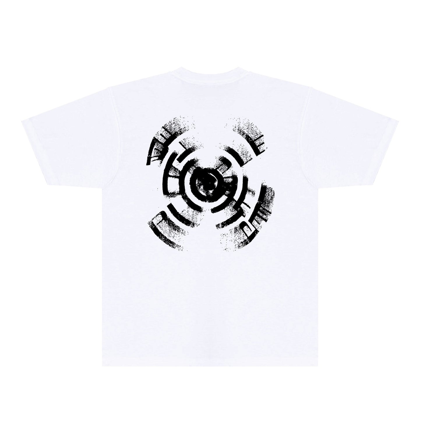 Purple Foggy Letter Graphic T-Shirt Short Sleeve Casual Streetwear Tee PUR154