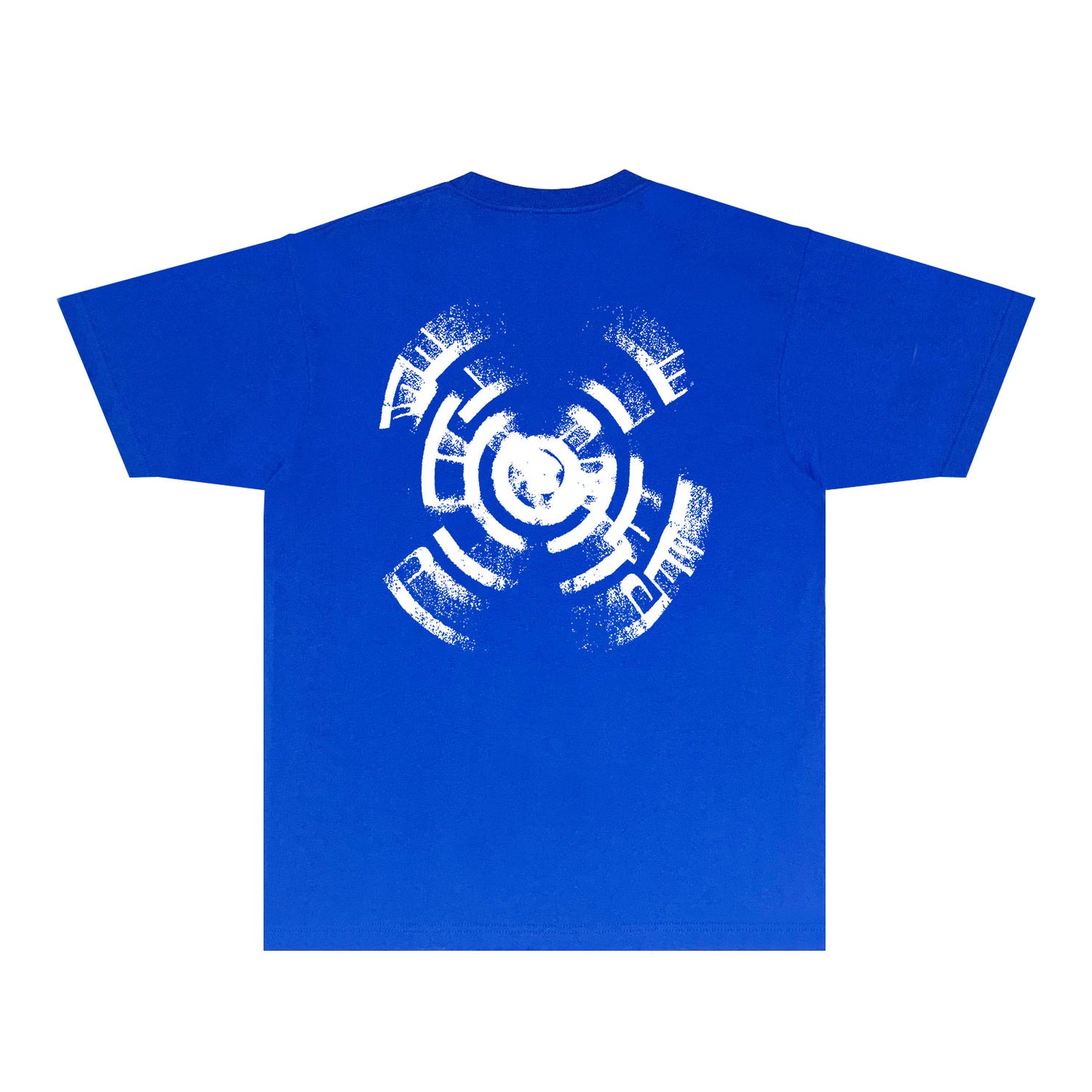 Purple Foggy Letter Graphic T-Shirt Short Sleeve Casual Streetwear Tee PUR154