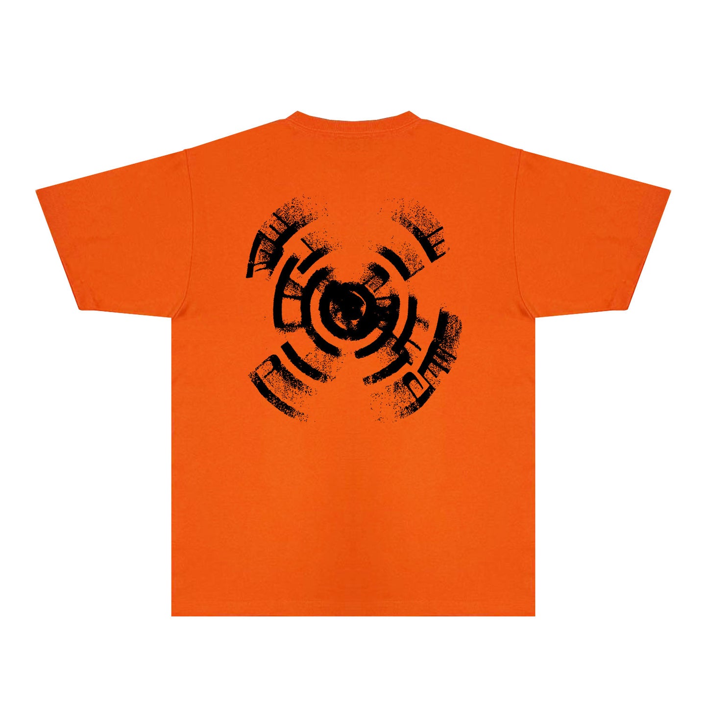 Purple Foggy Letter Graphic T-Shirt Short Sleeve Casual Streetwear Tee PUR154